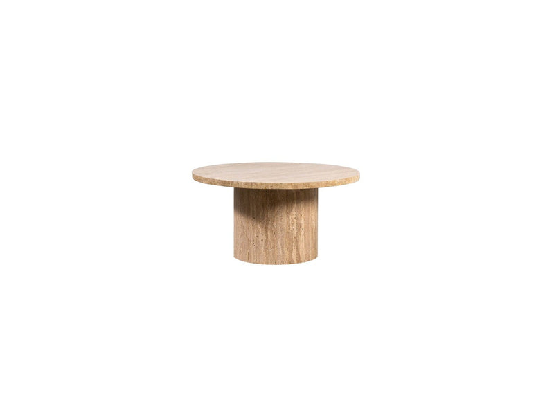 Ensemble De 2 Tables Basses - Travertin Naturel - Boecia