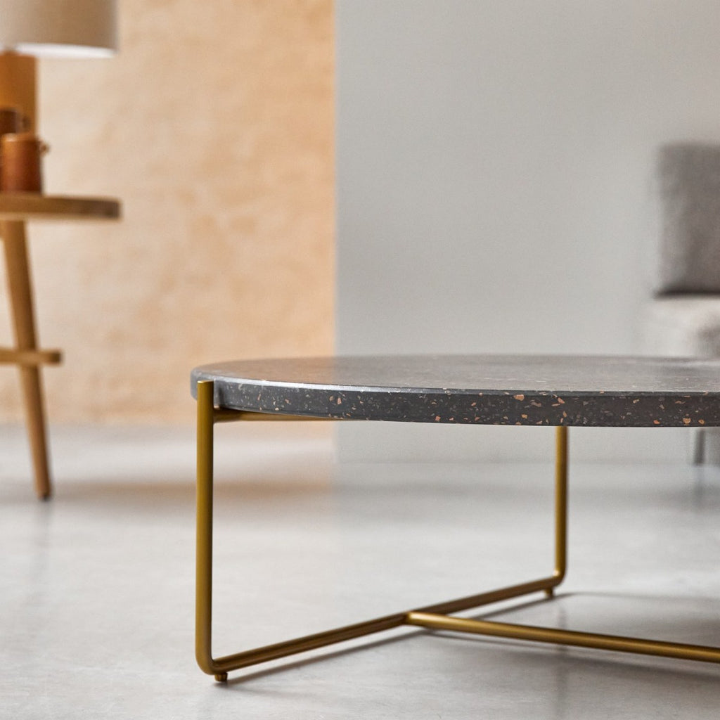 Anatole - Table Basse - Terrazzo - Gris