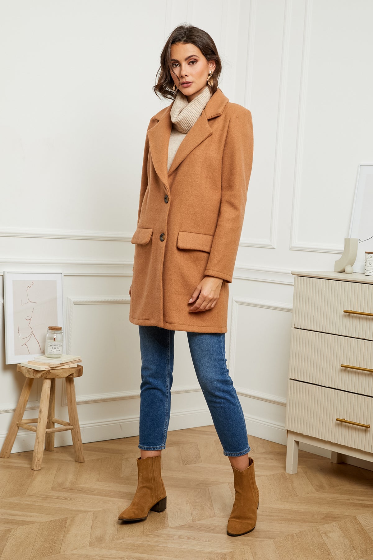 Manteau - Camel