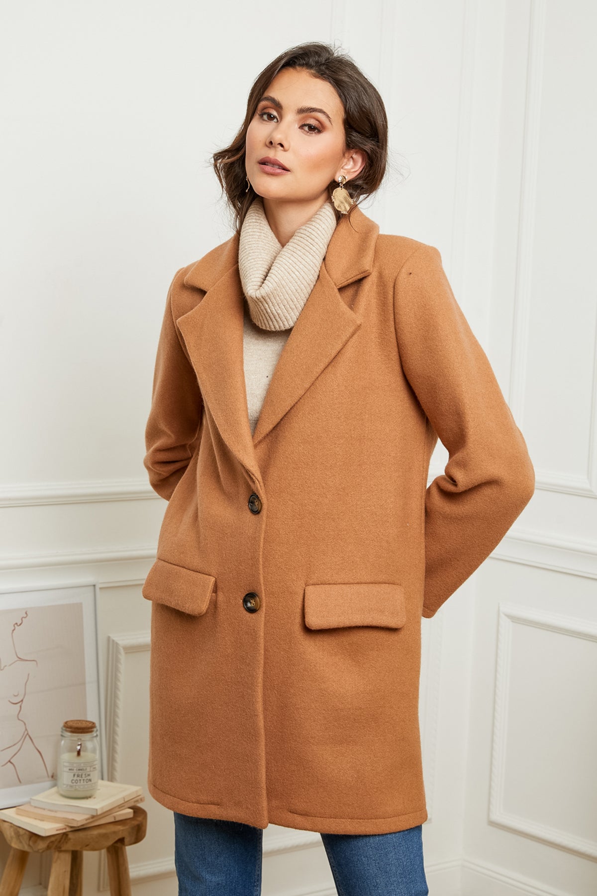 Manteau - Camel