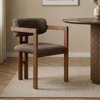 Chaises Toscana - Marron / Noyer