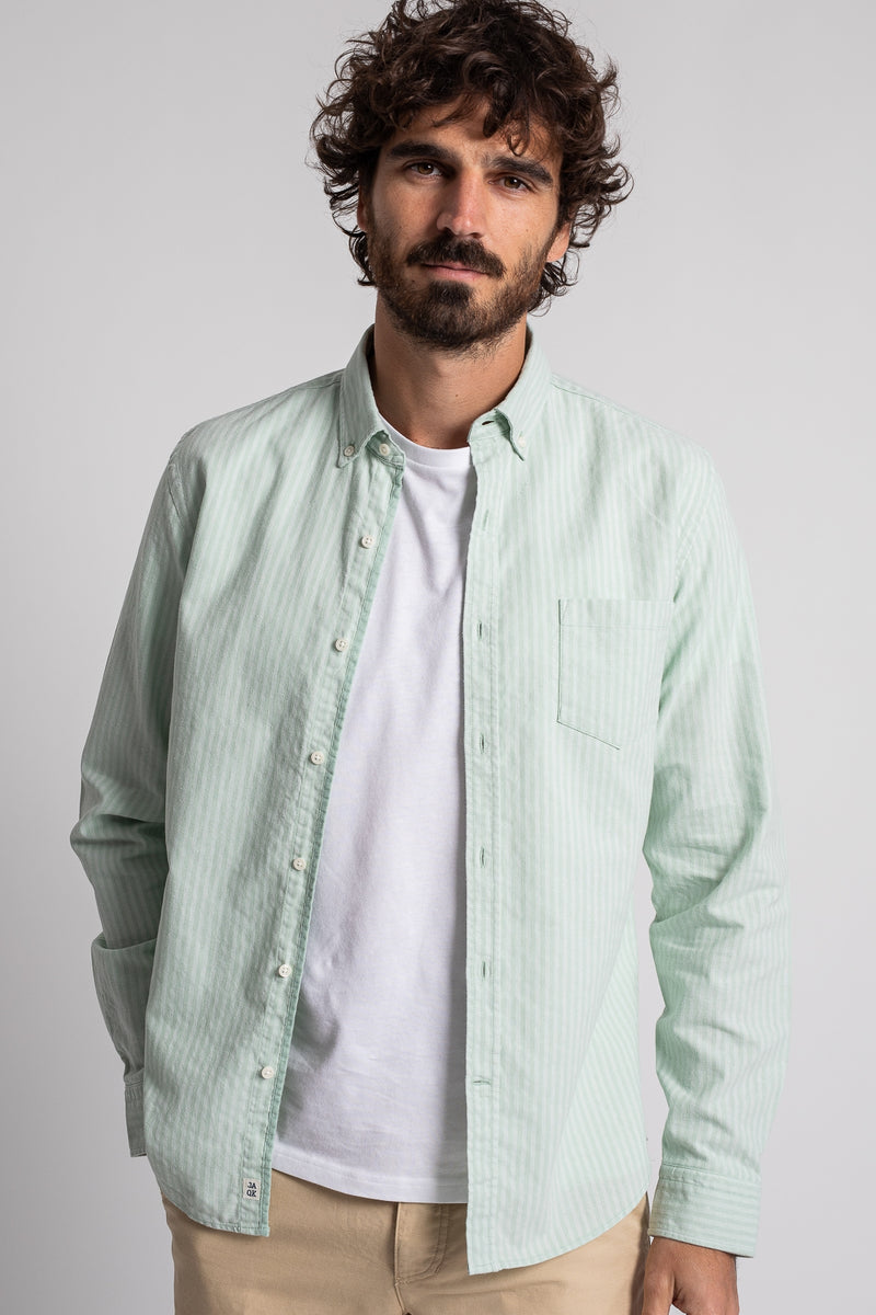 Chemise Maiwood - Verte - Homme