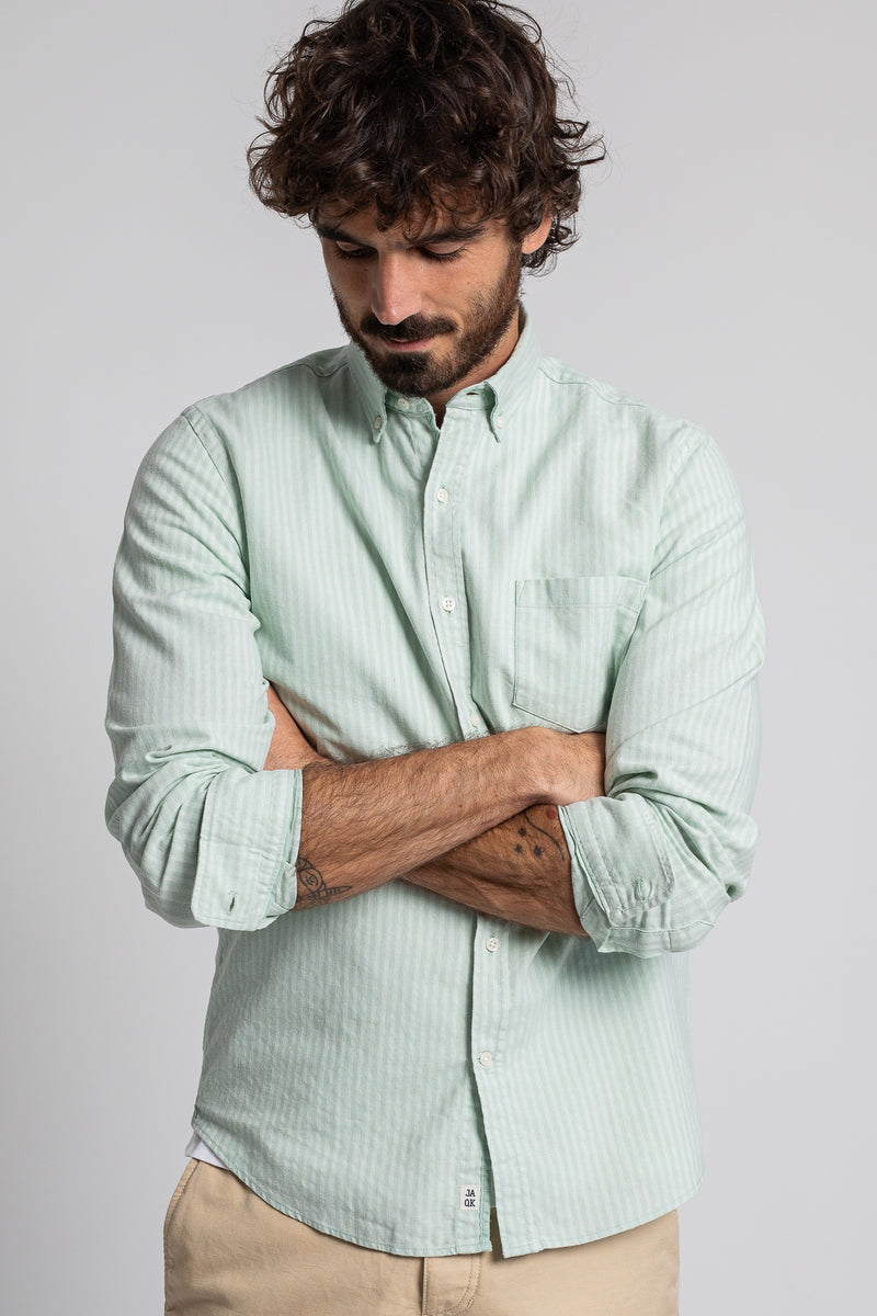 Chemise Maiwood - Verte - Homme