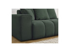Fixed Straight Sofa - Mont-White - Heathered Fabric - Left Armrest