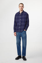 NN07 - Camisa Deon - Navy Check