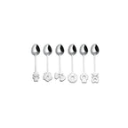 Set of 6 Love Coffee Spoons