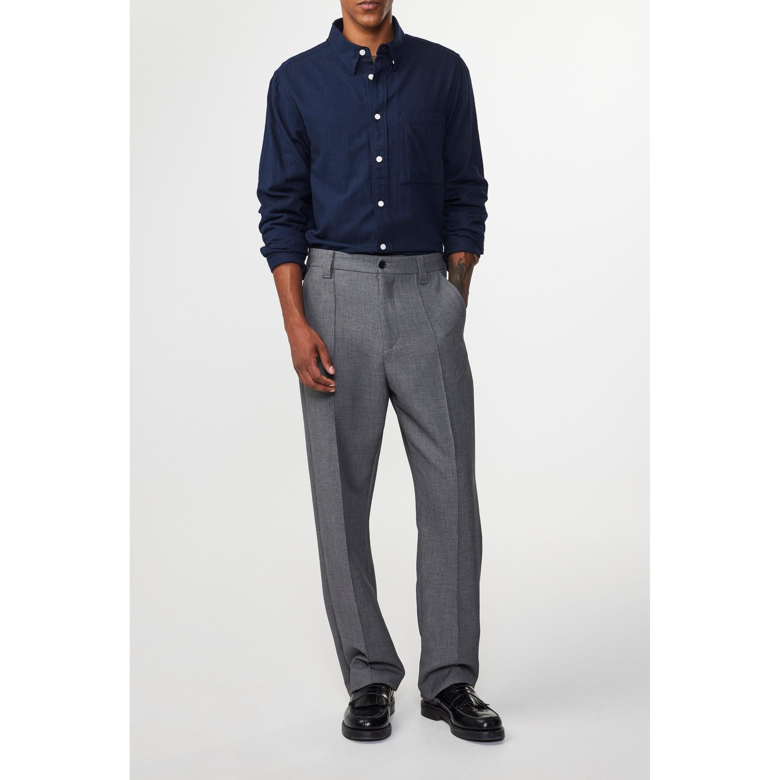 Cohen Shirt - Navy Blue