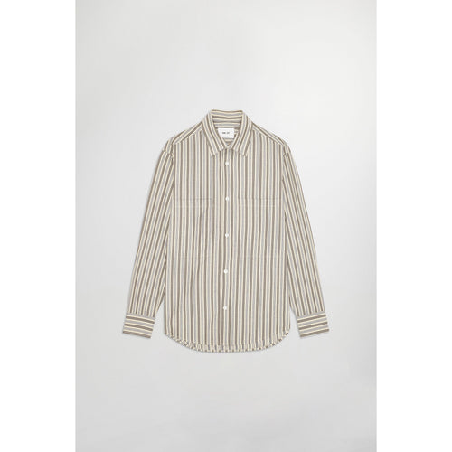 Freddy Pkt Shirt - Navy Stripe