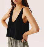 Deep Black Top Black