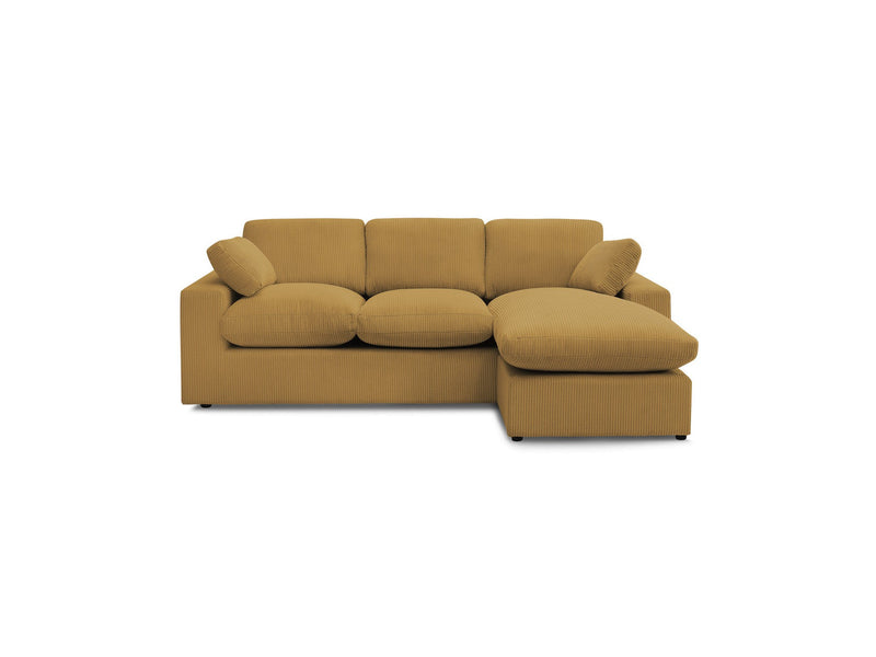 Reversible Compact Corner Sofa - Belair - Corduroy