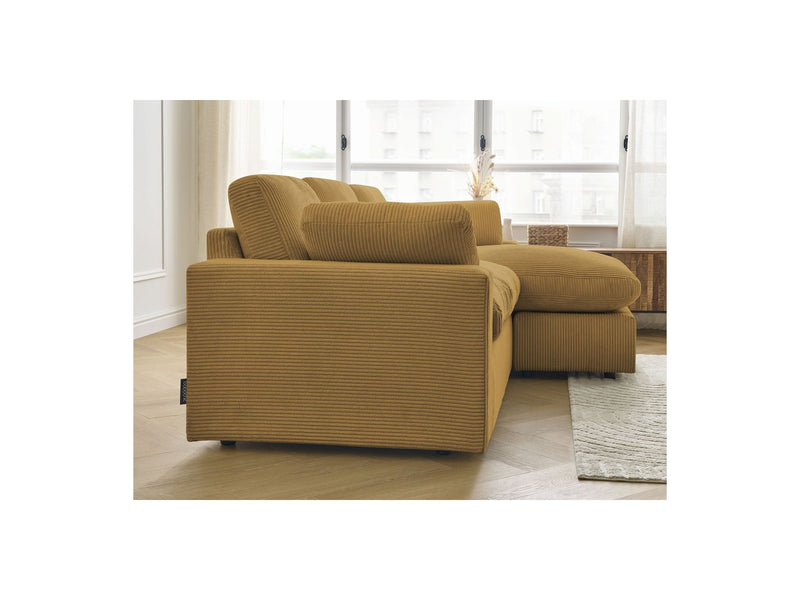 Reversible Compact Corner Sofa - Belair - Corduroy