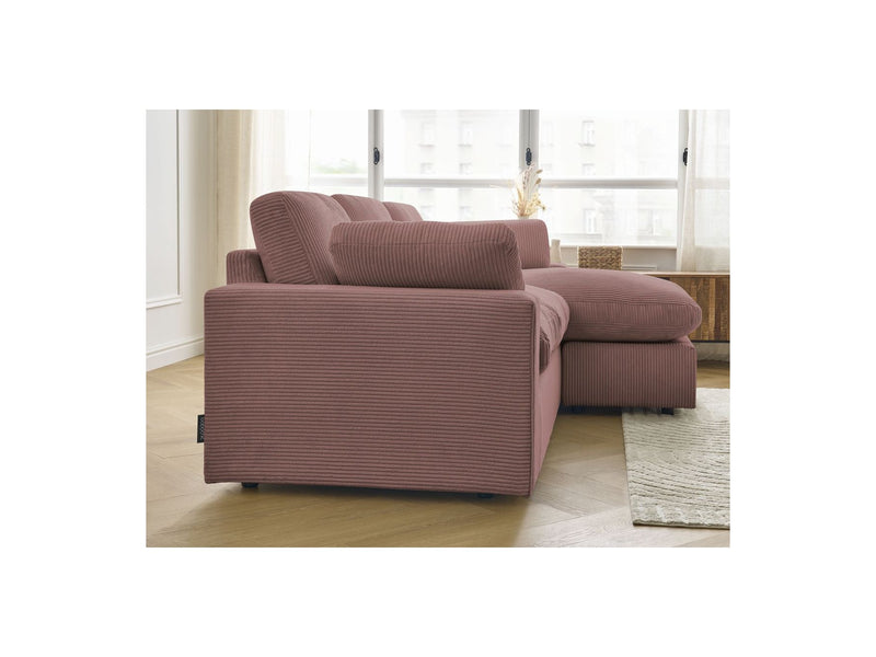 Reversible Compact Corner Sofa - Belair - Corduroy