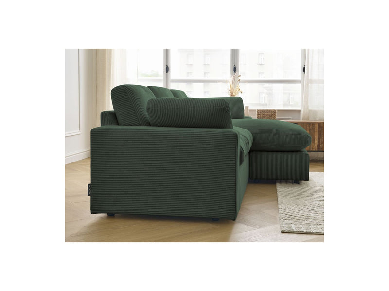 Reversible Compact Corner Sofa - Belair - Corduroy