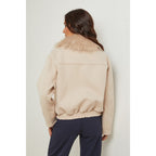 Kort jakke - Beige