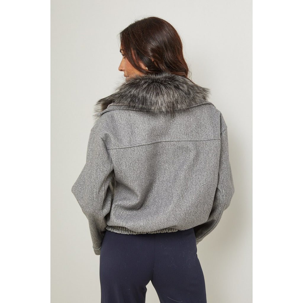 Blouson - Gris