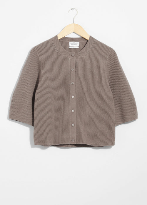 Cárdigan Es Poppy - Beige - Mujer