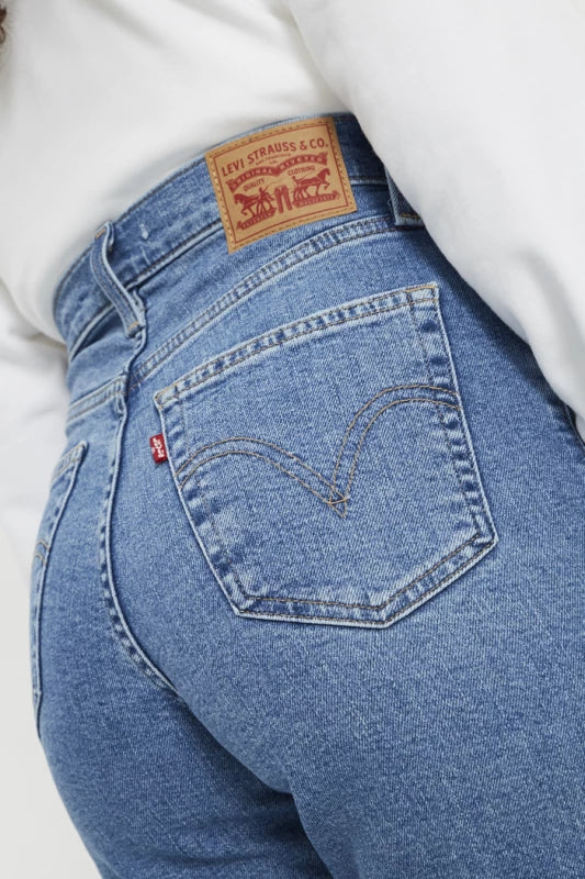 Jeans Mom Usé