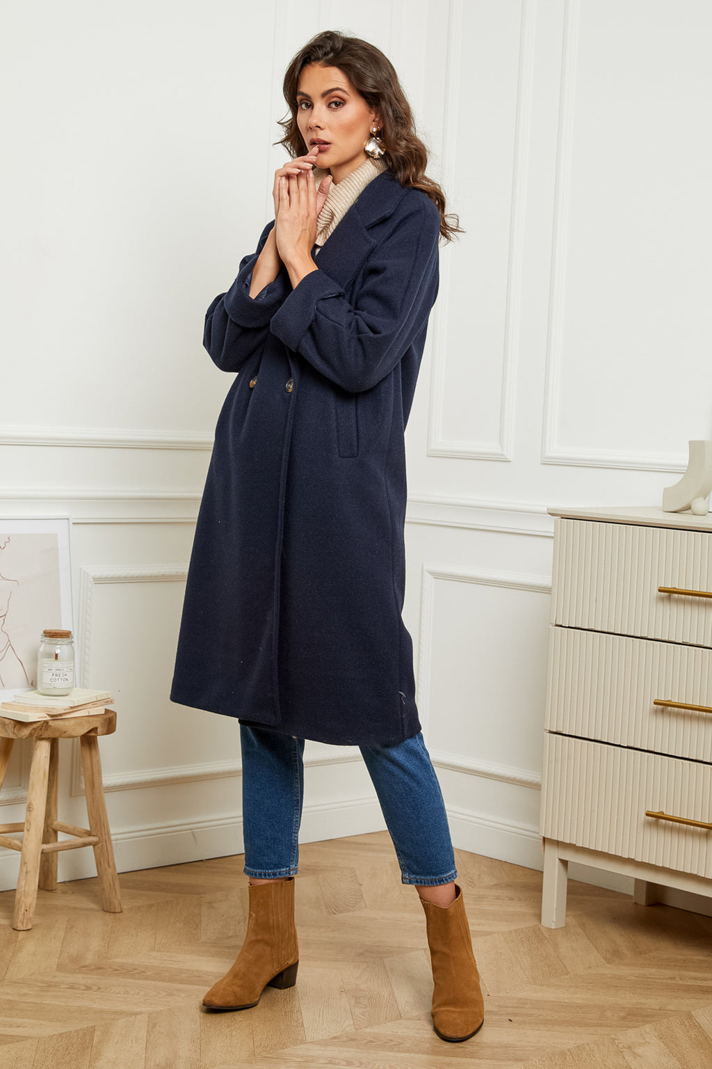 Manteau - Marine
