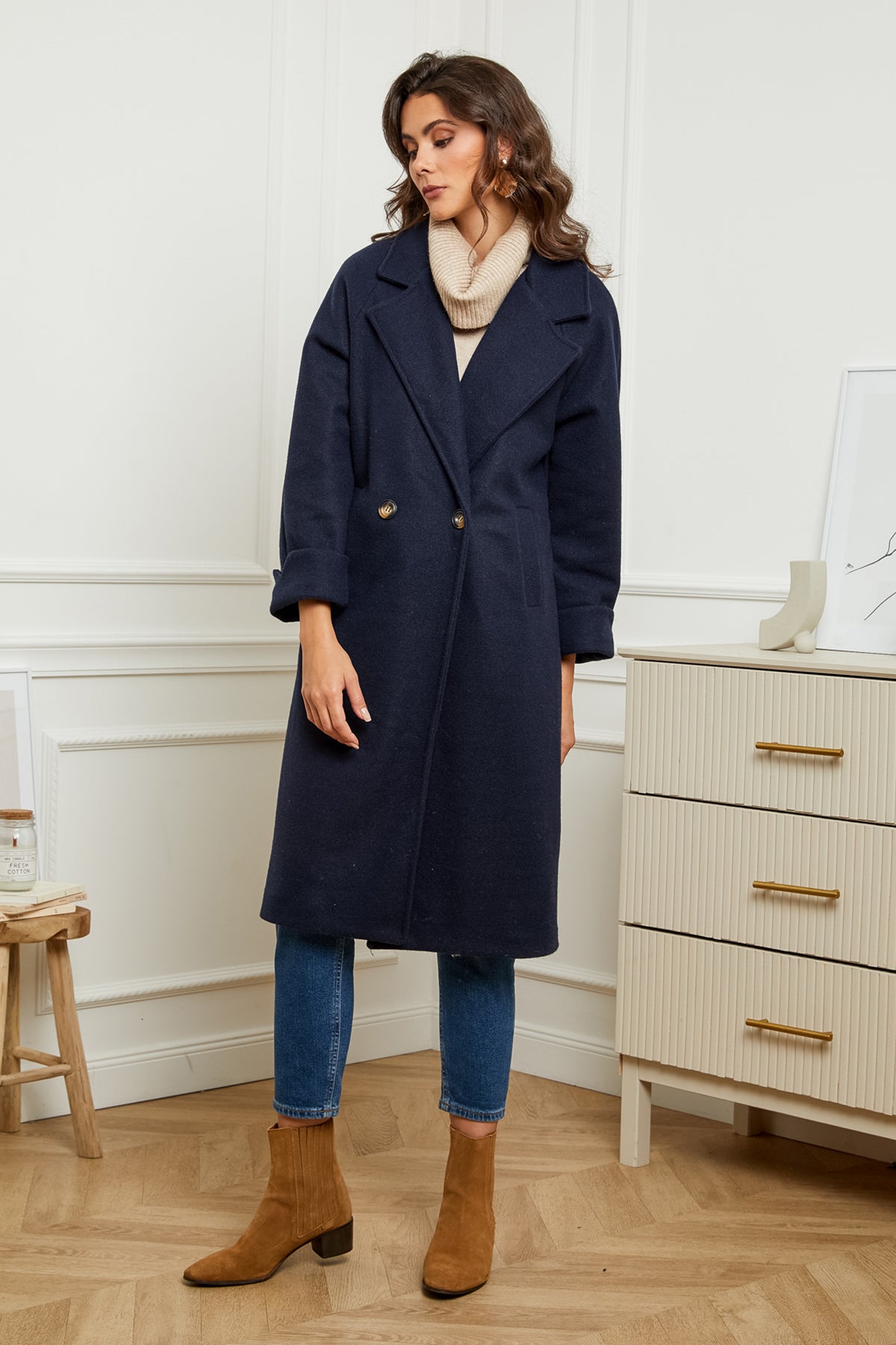 Manteau - Marine