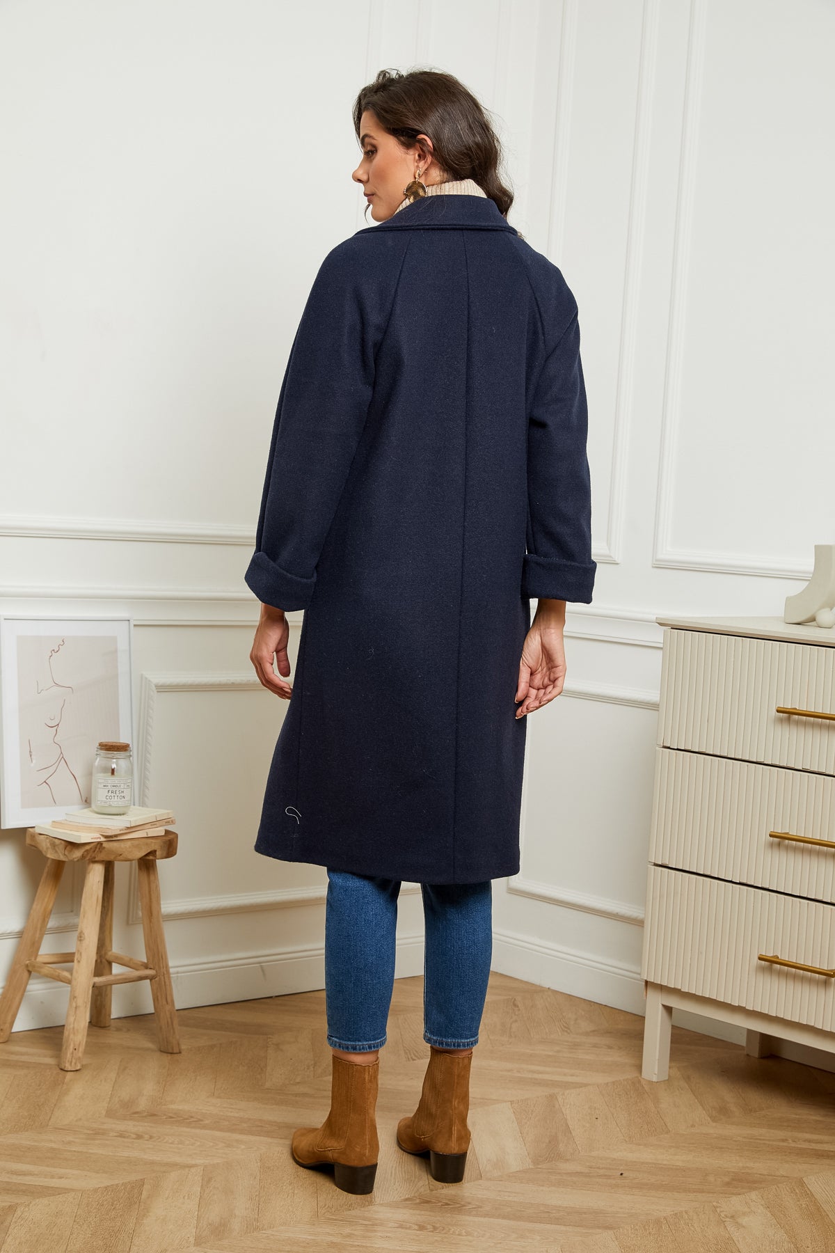 Manteau - Marine