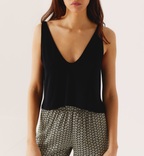 Top Deep Black