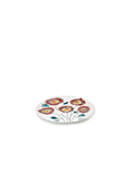 Midnight Flowers - Lot De 2 Soucoupes Pour Tasse À Café Haute - Porcelaine Bone China - Anemone Milk