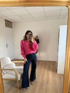 Bianca Candy Pink Wool Knit