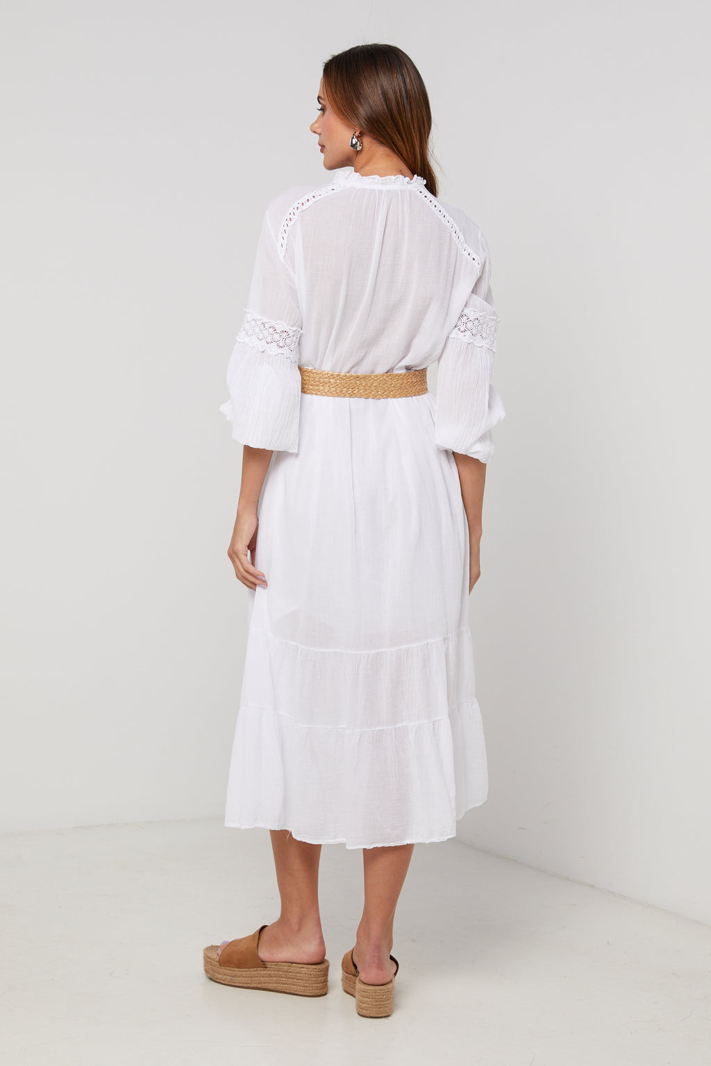 Robe - Blanc - Femme