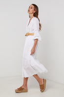 Vestido - Blanco - Mujer