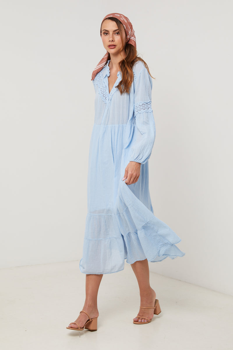 Vestido - Cielo - Mujer