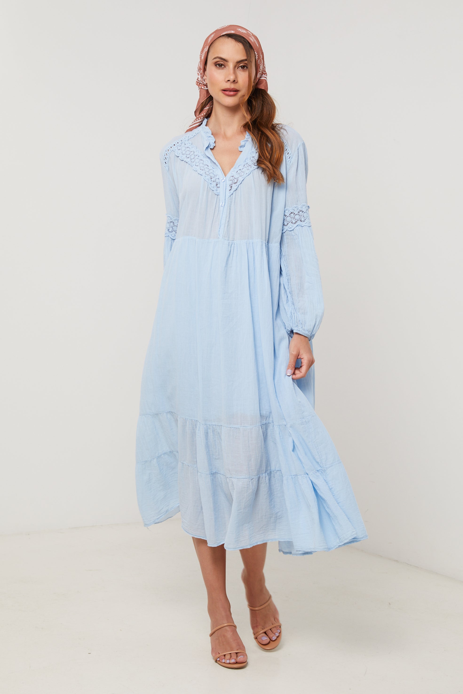 Robe - Ciel - Femme
