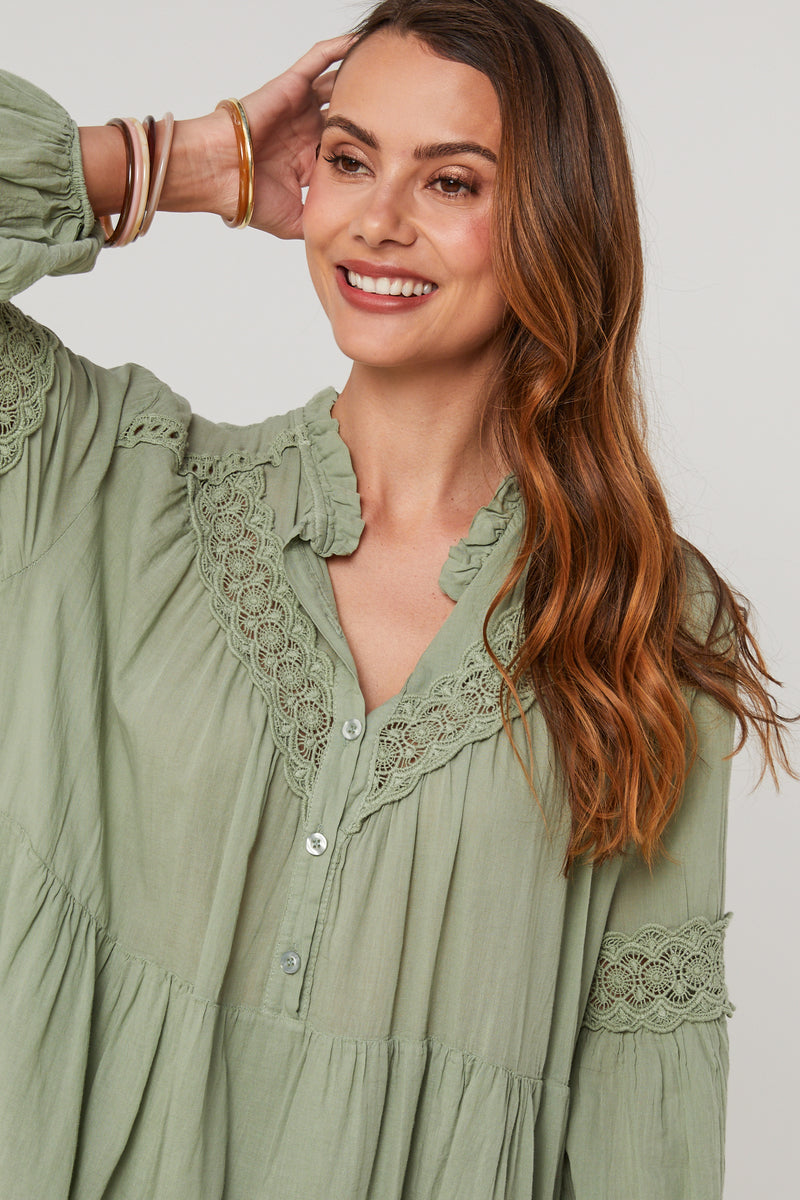 Vestido - Verde - Mujer