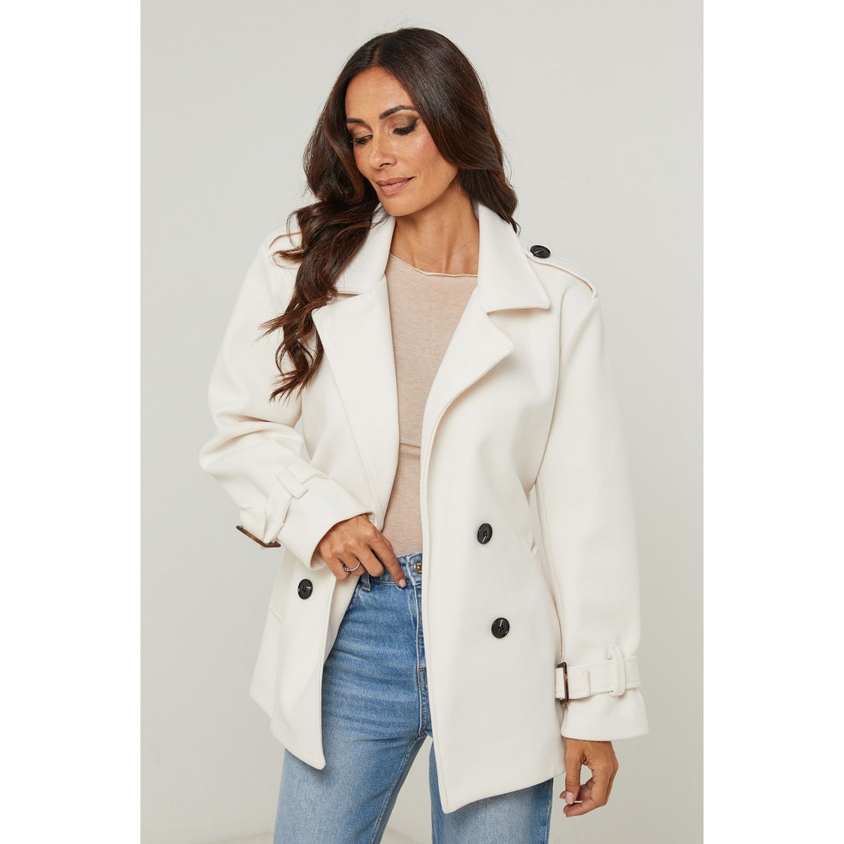 Coat - Ecru