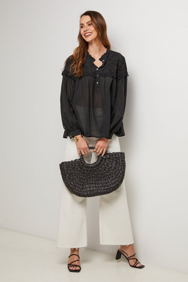 Top - Negro - Mujer