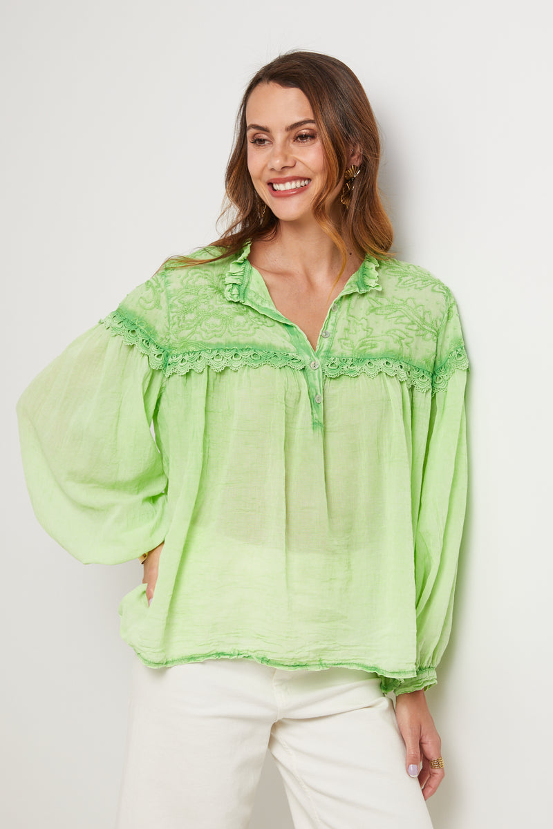 Top - Verde - Mujer