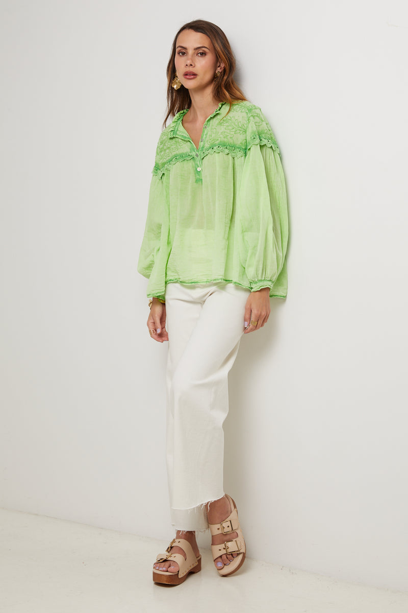 Top - Verde - Mujer