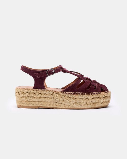 Bemol Berenjena sandals