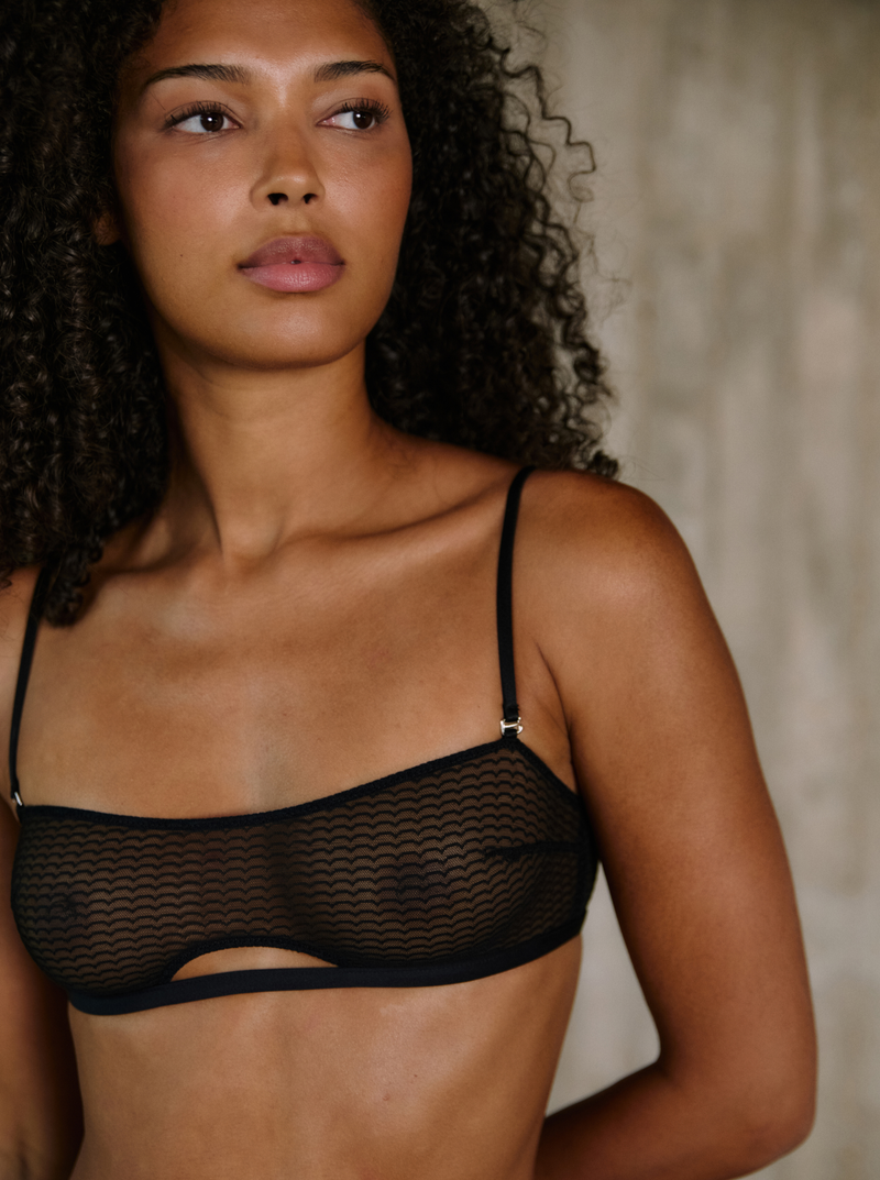 Brassière Straight Black Bridge