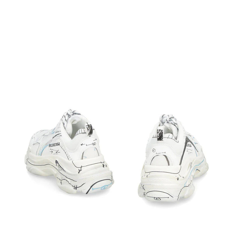 Sneakers - Balenciaga Triple S - White