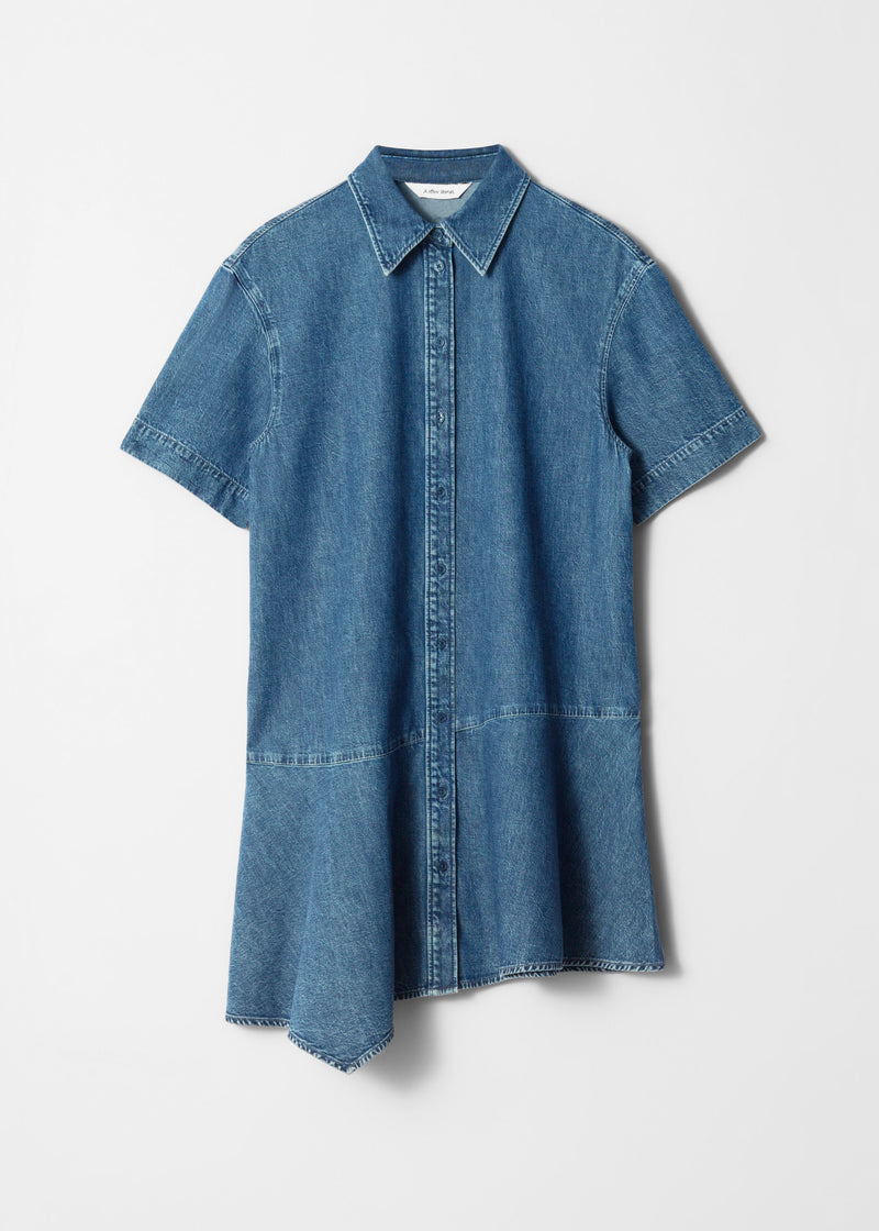 Dress Pa Dotty Denim Dress - Blue - Women