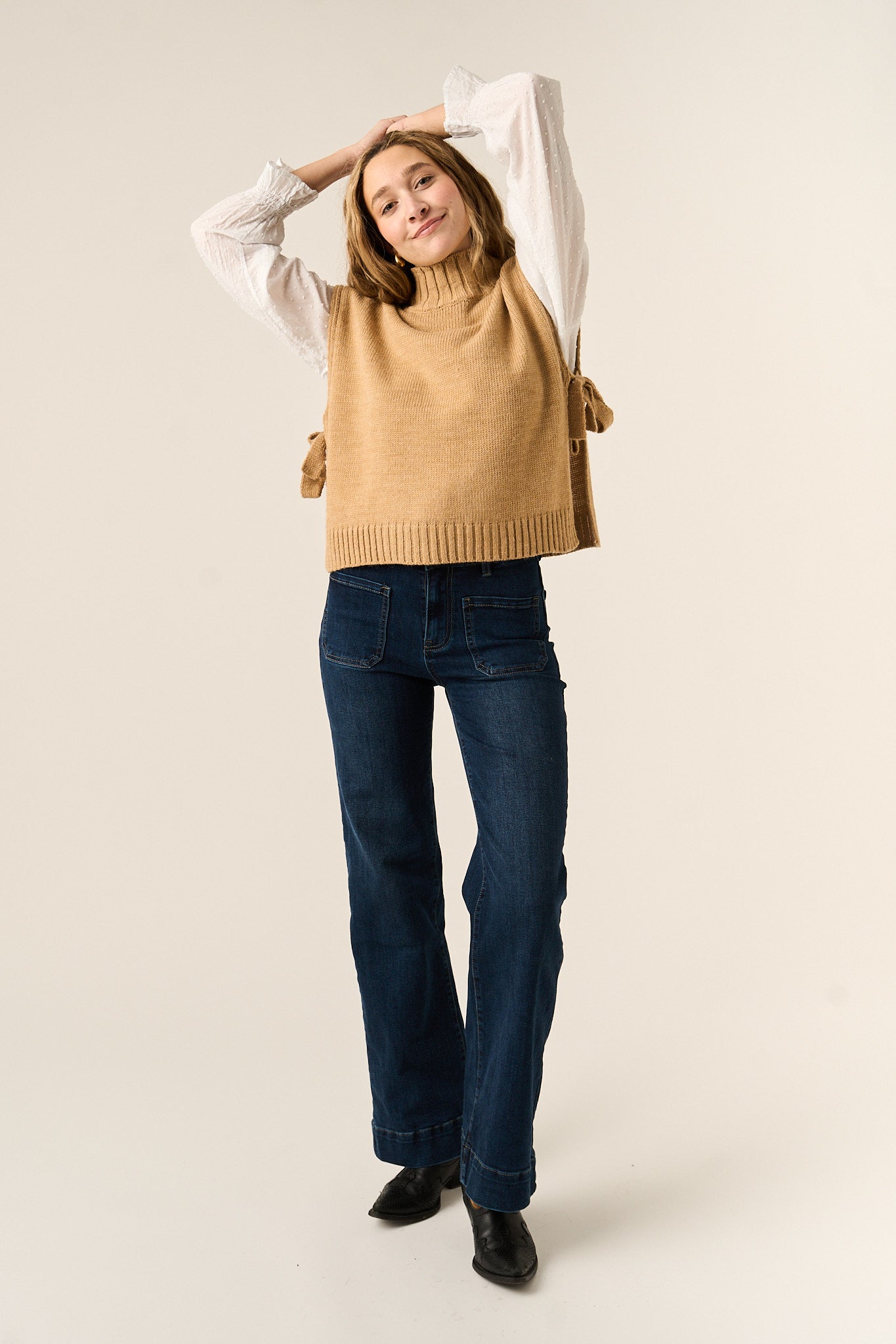 Beige Julieta Vest