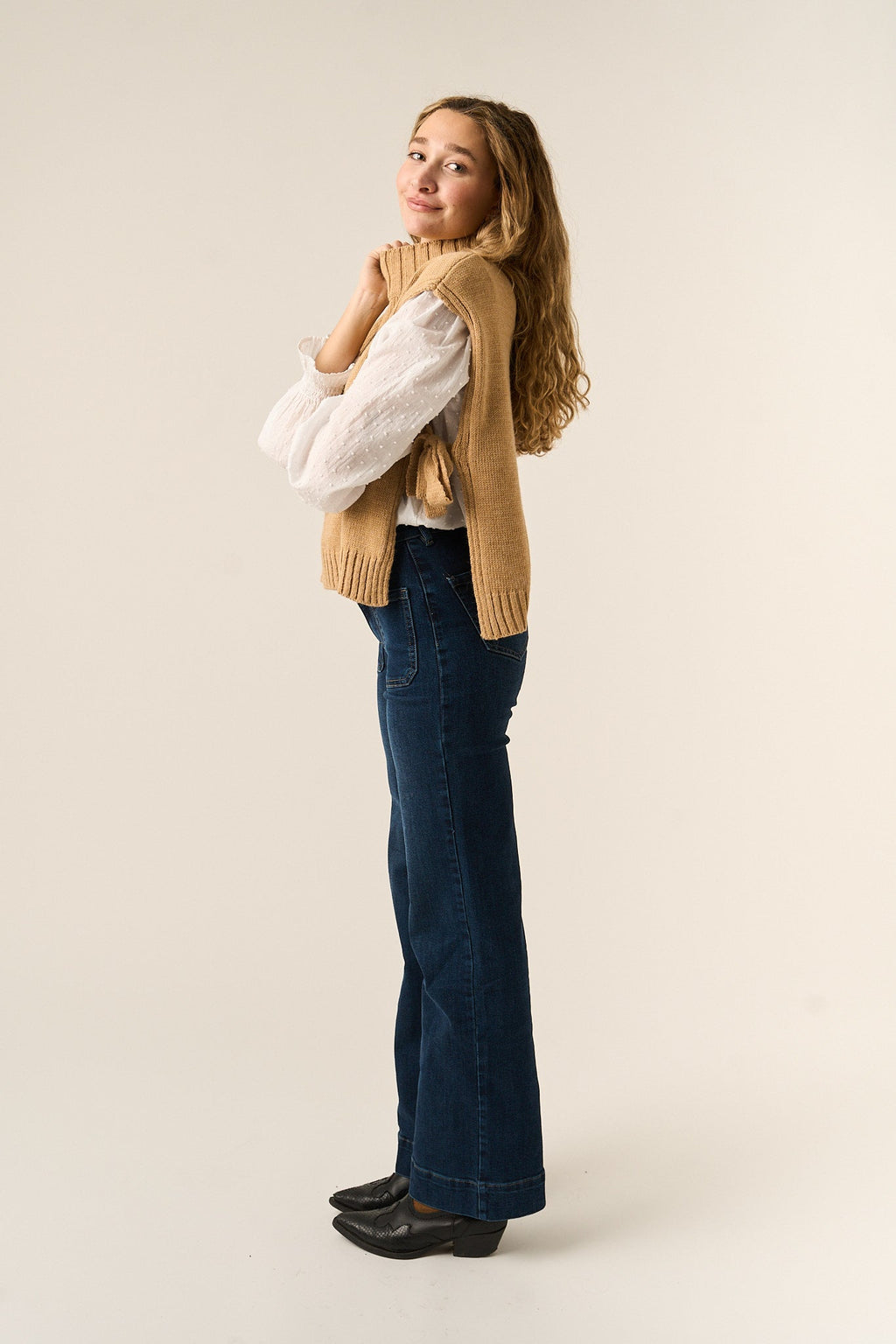 Beige Julieta Vest