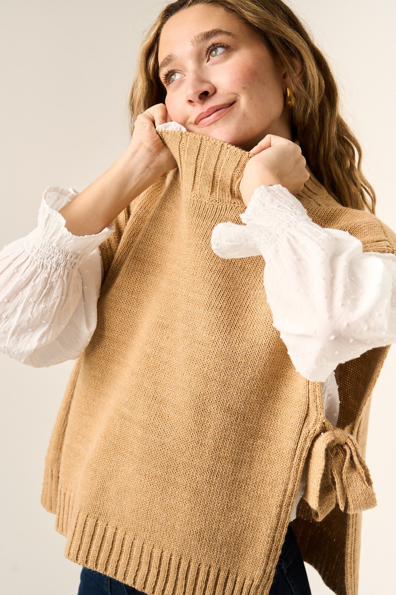 Beige Julieta Vest