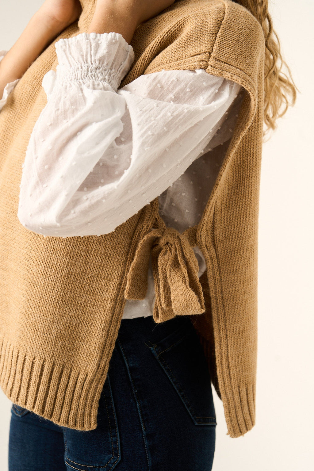 Beige Julieta Vest
