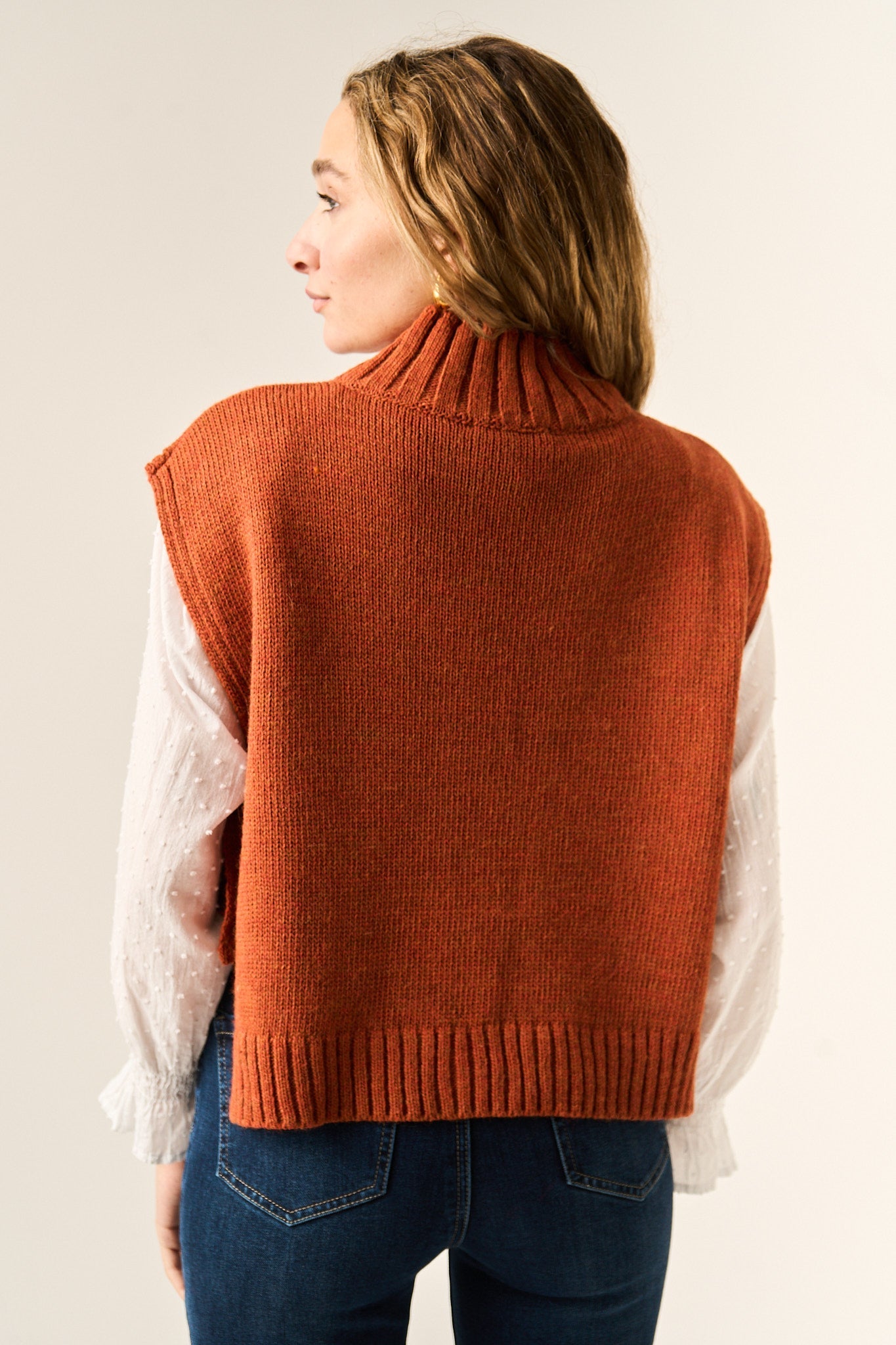 Gilet Julieta Terracotta