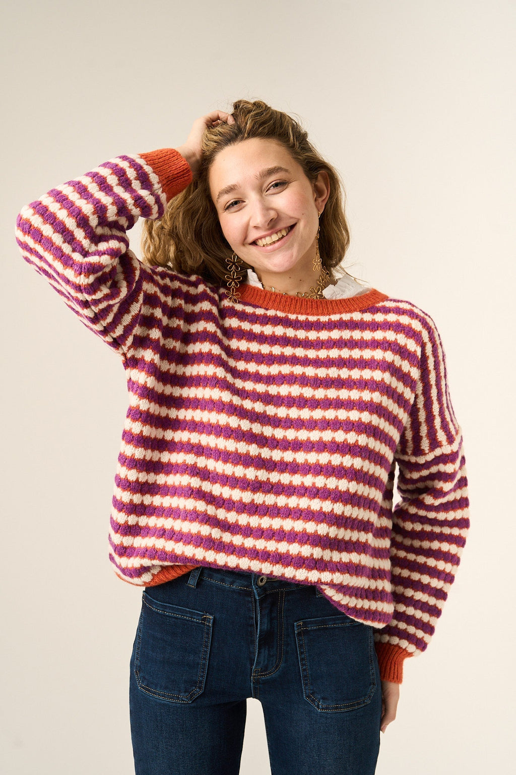 Cler Orange Jumper