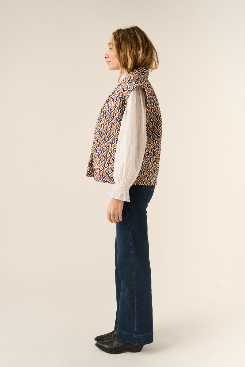 Gilet Beige Lúa