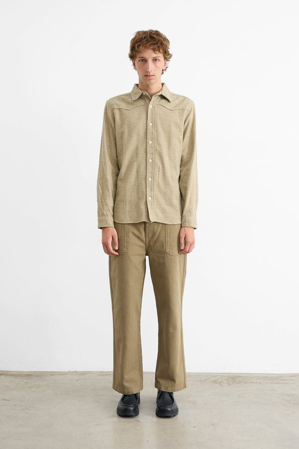 Overhemd Hide Khaki