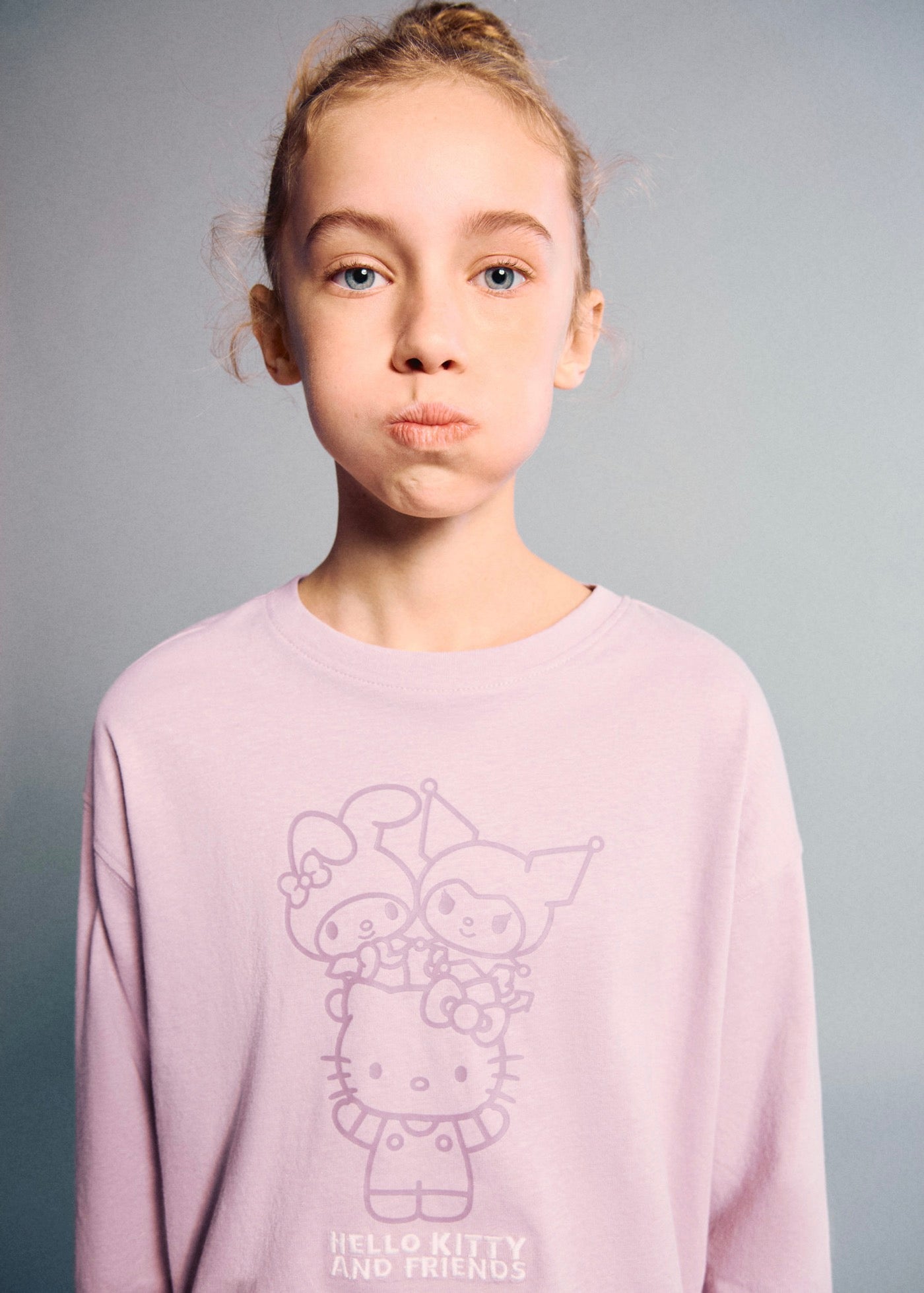 Camiseta Hkfriend Rosa - Niña