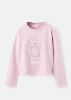 Camiseta Hkfriend Rosa - Niña